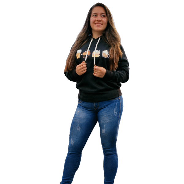 Hoodie Mujer Coffee
