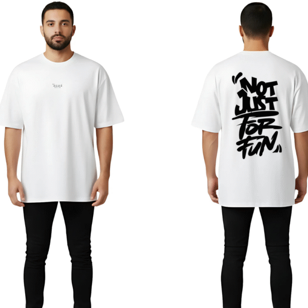 Camiseta Oversize luxury 250 gr Not Just