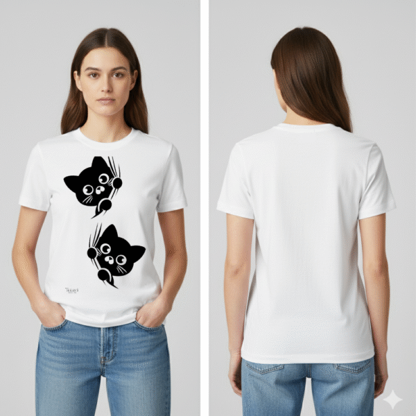 88 Camiseta Dama Gatito