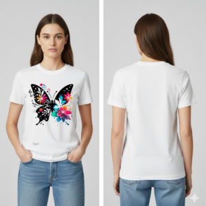 89 Camiseta Dama Butterfly