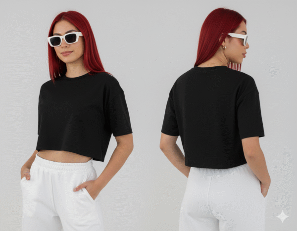 Camiseta Crop Top 200 Gr